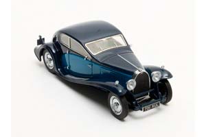 BUGATTI TYPE 46 SUPERPROFILE COUPE 1930 DARK BLUE/BLUE — фото 5