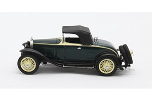 BUGATTI TYPE 40 ROADSTER 1929 BLACK/YELLOW — фото 3