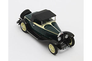 BUGATTI TYPE 40 ROADSTER 1929 BLACK/YELLOW — фото 5