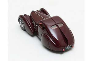 BUGATTI TYPE 51 DUBOS COUPE 1931 MAROON RED — фото 4