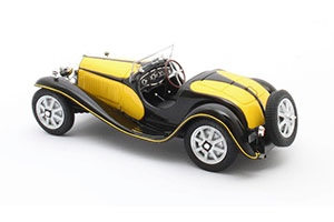 BUGATTI T55 ROADSTER 1932 BLACK/YELLOW — фото 2