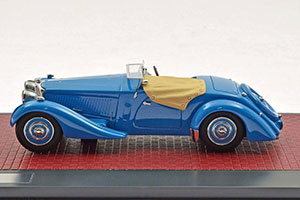 BUGATTI T57S CORSICA ROADSTER MALCOLM CAMPBELL #57531 1937 BLUE — фото 3