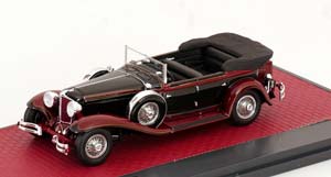 CORD L-29 PHAETON SEDAN 1931 BLACK DARK RED