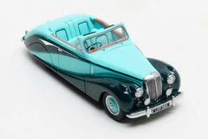 DAIMLER DB18 HOOPER EMPRESS CONVERTIBLE 1951 GREEN/LIGHT GREEN 004 — фото 4