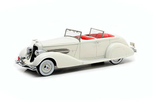 DUESENBERG SJ544-2570 BOHMAN & SCHWARTZ CONVERTIBLE 1936 WHITE