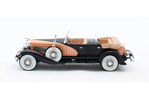 DUESENBERG SJ J-562-2592 DUAL COWL PHAETON LA GRANDE/UNION CITY BODY CO. (OPEN) 1935 BLACK/BEIGE — фото 5