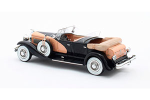 DUESENBERG SJ J-562-2592 DUAL COWL PHAETON LA GRANDE/UNION CITY BODY CO. (OPEN) 1935 BLACK/BEIGE — фото 2