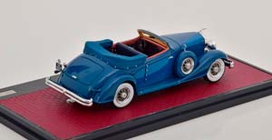 DUESENBERG J-519 2548 CABRIOLET D'IETEREN (OPEN) 1935 BLUE — фото 2
