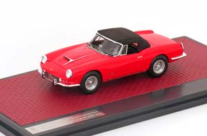 FERRARI 400 SUPERAMERICA PININFARINA CONVERTIBLE CLOSED 1960 RED