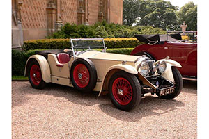 INVICTA 4.5 S-TYPE LOW CHASSIS TOURER (OPEN) 1930 CREAM WHITE — фото 6