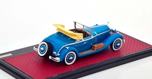 ISOTTA FRASCHINI 8A SS CASTAGNA ROADSTER OPEN 1930 BLUE WHITE — фото 2