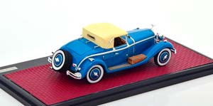 ISOTTA FRASCHINI 8A SS CASTAGNA ROADSTER (CLOSED) 1930 BLUE — фото 2