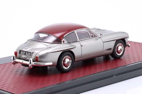 JENSEN 541R YEAR 1957-1961 SILVER-GREY METALLIC / MAROON / ДЖЕНСЕН 541R СИЛВЕР-ГРЕЙ МЕТАЛЛИК МАРУН СЕРЕБРИСТО СЕРЫЙ БОРДОВЫЙ — фото 2
