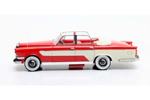MERCEDES GHIA 300C ALLUNGATA CABRIOLET 1956 RED/BEIGE — фото 3