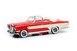 MERCEDES GHIA 300C ALLUNGATA CABRIOLET 1956 RED/BEIGE — фото 1