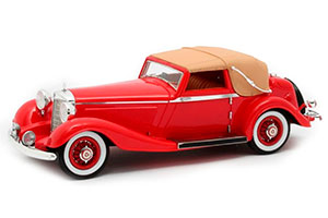 MERCEDES 500K DHC BY CORSICA #123689 (CLOSED) 1935 RED