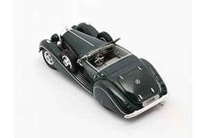MERCEDES 540K SPECIAL ROADSTER SINDELFINGEN #421987 1939 DARK GREEN, — фото 4