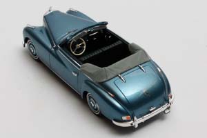 MERCEDES W187 220A CABRIOLET WENDLER (OPEN) 1952 METALLIC BLUE — фото 5