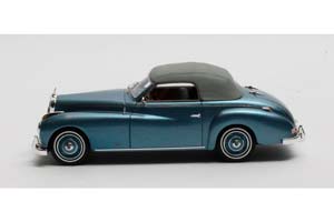 MERCEDES W187 220A CABRIOLET WENDLER (CLOSED) 1952 METALLIC BLUE — фото 3