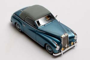 MERCEDES W187 220A CABRIOLET WENDLER (CLOSED) 1952 METALLIC BLUE — фото 5