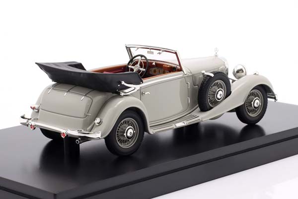 MERCEDES-BENZ 500K (W29) CONVERTIBLE C 1934-1936 GREY / МЕРСЕДЕС-БЕНЦ 500K W29 КАБРИОЛЕТ СЕРЫЙ — фото 2