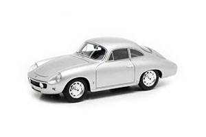 PORSCHE 356 1600 REUTTER COUPE GHIA AIGLE 1961 SILVER