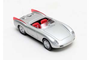 PORSCHE 356 ZAGATO SPIDER 1958 SILVER RED — фото 5