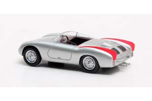 PORSCHE 356 ZAGATO SPIDER 1958 SILVER RED — фото 2