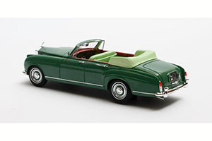 ROLLS-ROYCE SILVER CLOUD H.J. MULLINER CABRIOLET 4-DOORS #LLCB15 (OPEN) 1962 GREEN — фото 2