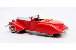 ROLLS-ROYCE PHANTOM II BARKER BOATTAIL HRH MAHARAJA OF REWA 1930 RED — фото 2