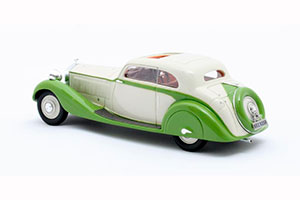 ROLLS-ROYCE PHANTOM II CONTINENTAL SPORTS COUPE GURNEY NUTTING MAHARAJAH OF JODHPUR #62UK 1935 GREEN/BEIGE — фото 2