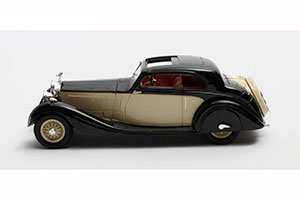 ROLLS-ROYCE PHANTOM II CONTINENTAL SPORTS COUPE GURNEY NUTTING MAHARAJAH OF JODHPUR #62UK 1935 BLACK/BEIGE — фото 5
