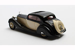 ROLLS-ROYCE PHANTOM II CONTINENTAL SPORTS COUPE GURNEY NUTTING MAHARAJAH OF JODHPUR #62UK 1935 BLACK/BEIGE — фото 2
