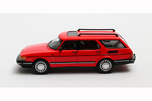 SAAB 900 SAFARI 1990 RED — фото 5