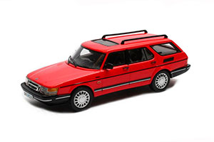 SAAB 900 SAFARI 1990 RED — фото 1