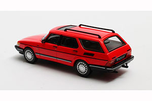SAAB 900 SAFARI 1990 RED — фото 2
