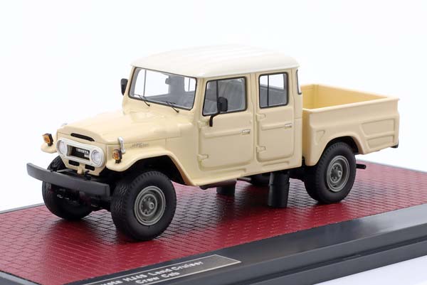 TOYOTA HJ45 LAND CRUISER CREW CAB CREME WHITE