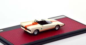 ALFA ROMEO 33 SPIDER SPECIALE CUNEO PININFARINA 1971 WHITE ORANGE — фото 2