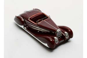 BUGATTI TYPE 57C CABRIOLET VANVOOREN SHAH OF IRAN 1939 MAROON — фото 5