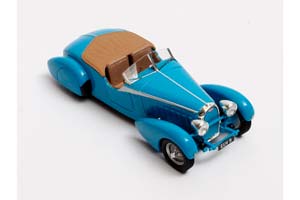 BUGATTI TYPE 57 TT TOURER THERESE BY BERTELLI #57316 1935 BLUE — фото 4