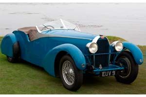 BUGATTI TYPE 57 TT TOURER THERESE BY BERTELLI #57316 1935 BLUE — фото 6