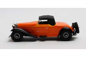 BUGATTI TYPE 46 CABRIOLET DE VILLARS #46360 (ЗАКРЫТЫЙ) 1930 ORANGE — фото 5