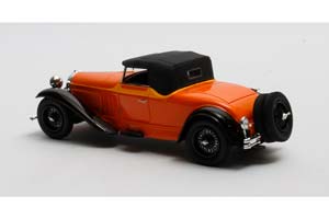 BUGATTI TYPE 46 CABRIOLET DE VILLARS #46360 (ЗАКРЫТЫЙ) 1930 ORANGE — фото 2