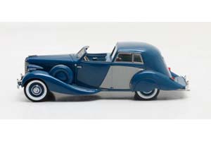 BUICK SERIES 80 OPERA BROUGHAM FERNANDEZ & DARRIN 1938 BLUE — фото 3