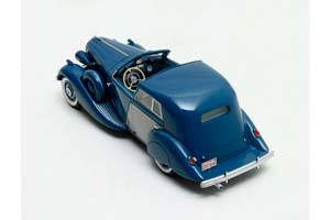 BUICK SERIES 80 OPERA BROUGHAM FERNANDEZ & DARRIN 1938 BLUE — фото 4