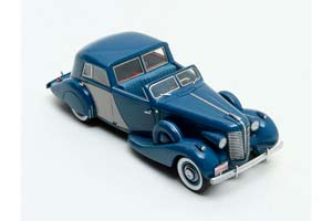 BUICK SERIES 80 OPERA BROUGHAM FERNANDEZ & DARRIN 1938 BLUE — фото 5