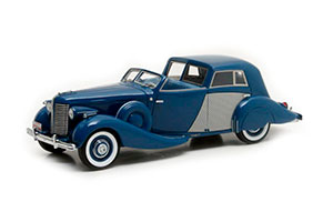 BUICK SERIES 80 OPERA BROUGHAM FERNANDEZ & DARRIN 1938 BLUE