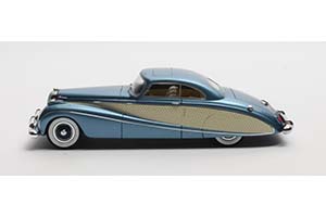 DAIMLER DE36 FHC BLUE CLOVER HOOPER 1953 METALLIC BLUE — фото 5