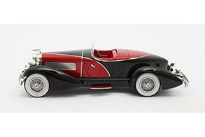 DUESENBERG J SWB FRENCH TRUE SPEEDSTER BY FIGONI #J-465-2509 1931 BLACK/RED — фото 6