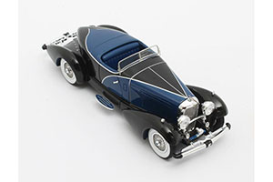 DUESENBERG J SWB FRENCH TRUE SPEEDSTER BY FIGONI #J-153-2178 1931 BLACK/BLUE — фото 4